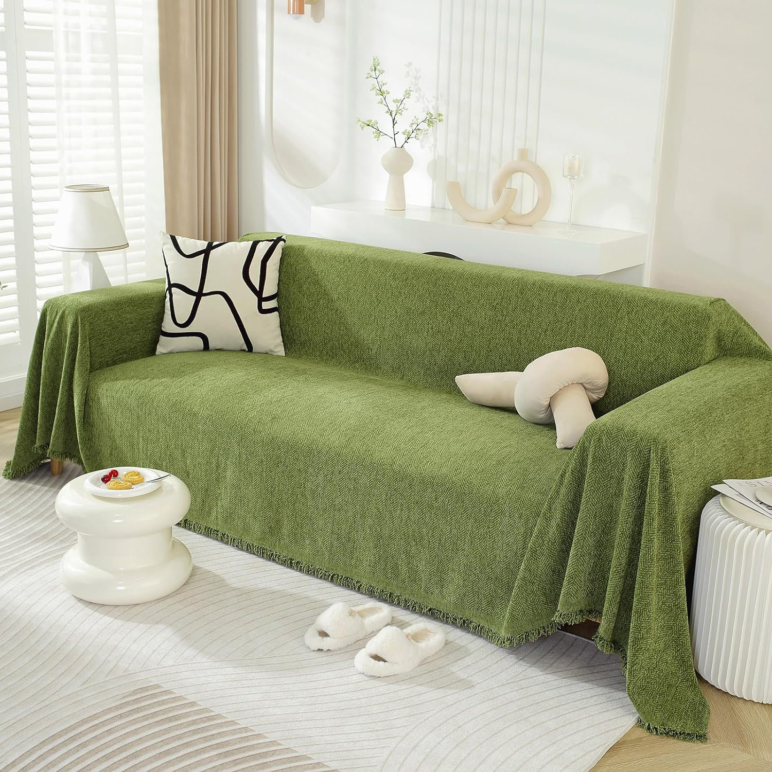 Simple sofa cover design discount